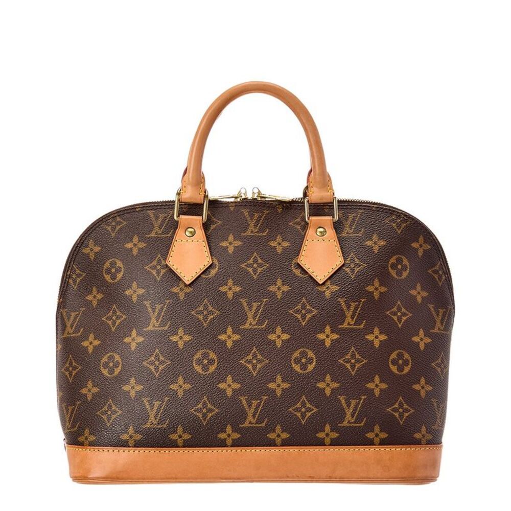 Louis Vuitton Brown Monogram Coated Canvas Alma (Authentic Pre-Loved)